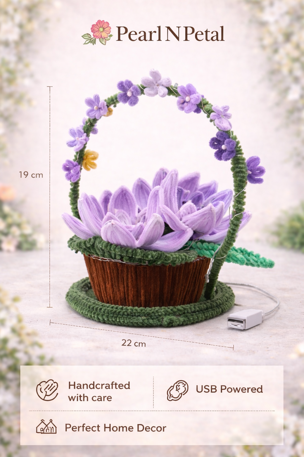 Mini Basket Lamp