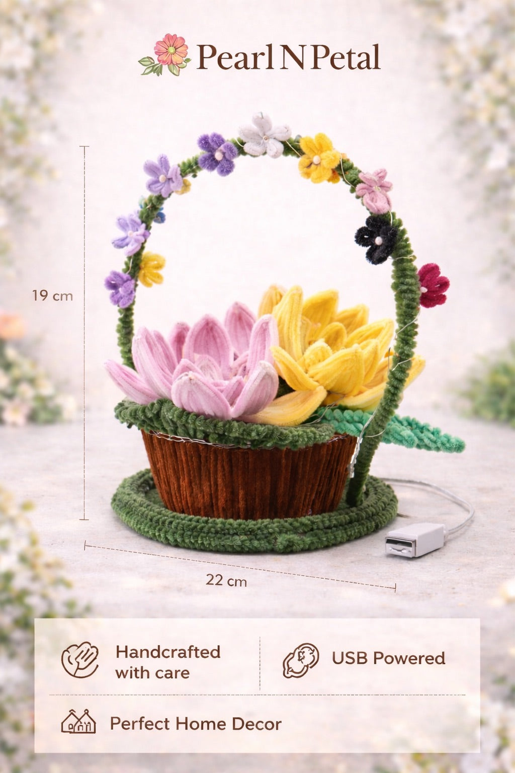 Mini Basket Lamp