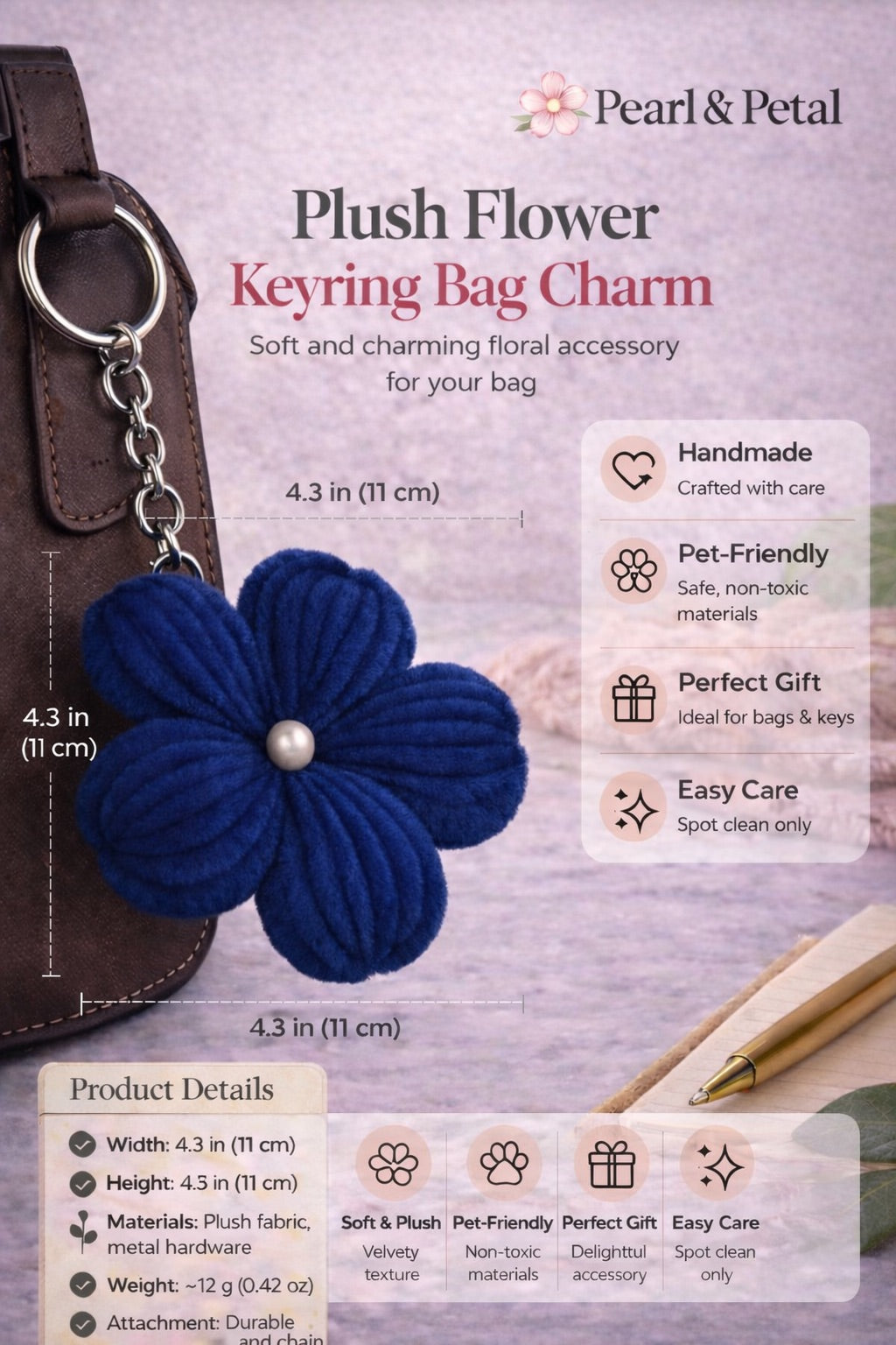 Lily Keychain