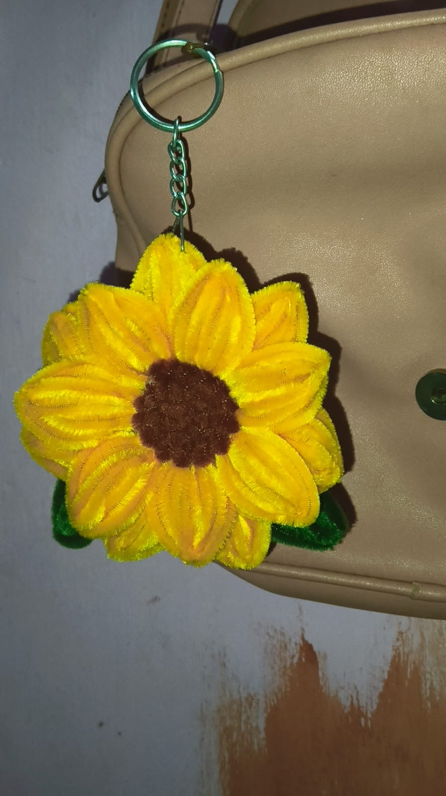Sunflower Keychain