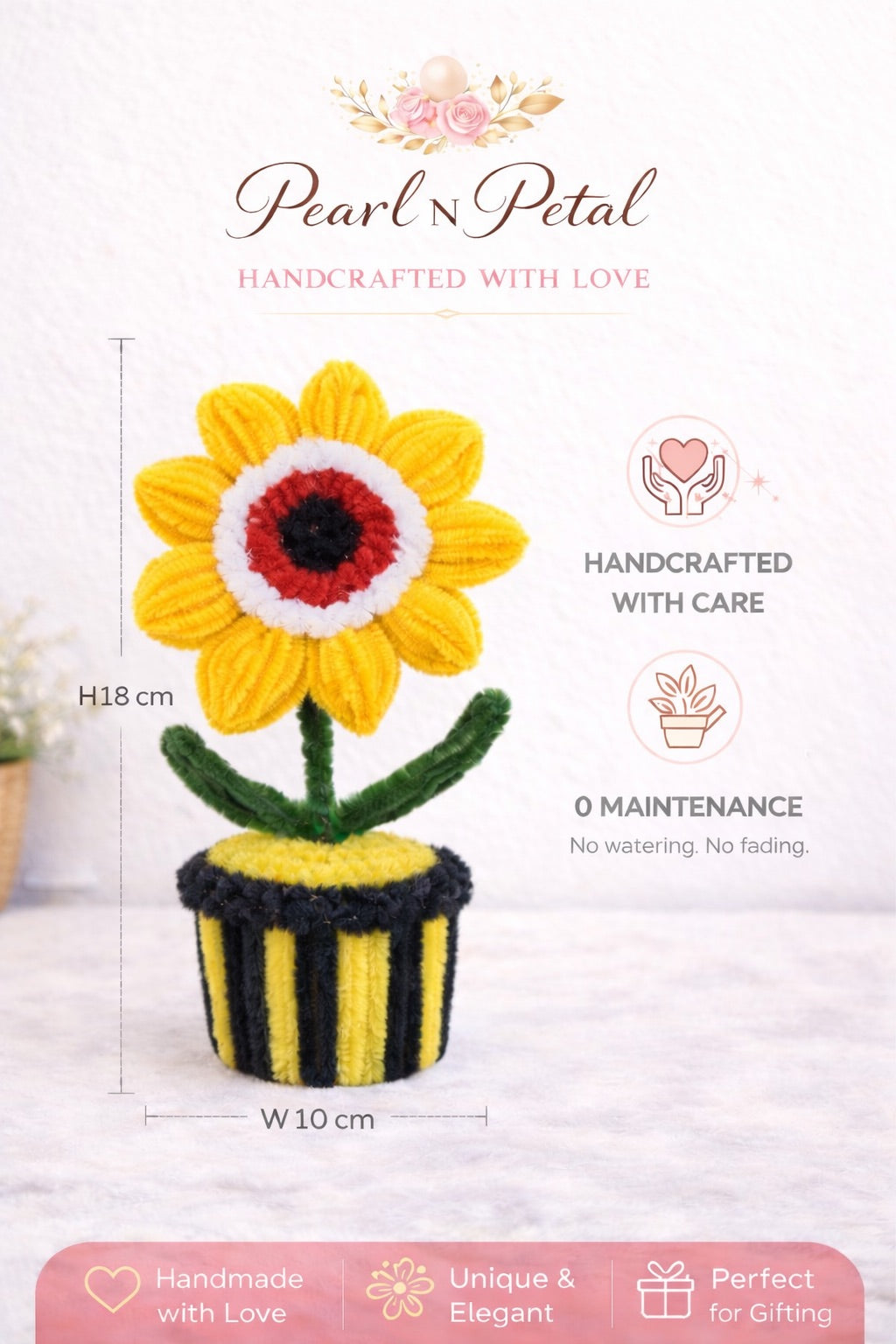 Sunflower Pot
