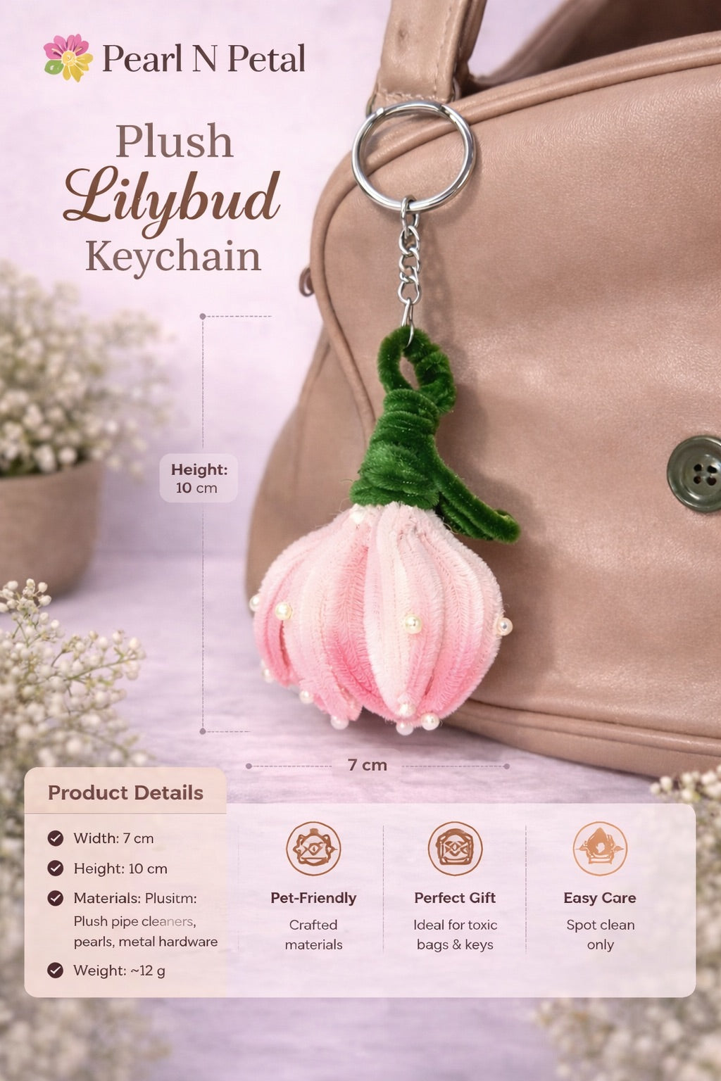 Tulip Keychain