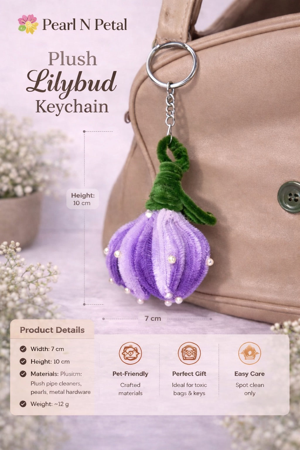 Tulip Keychain