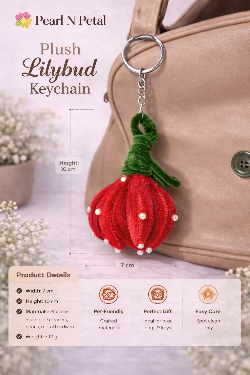 Tulip Keychain
