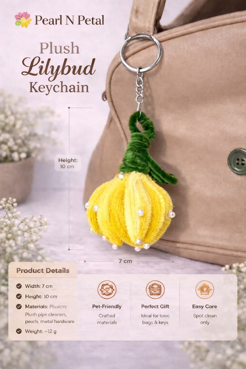 Tulip Keychain