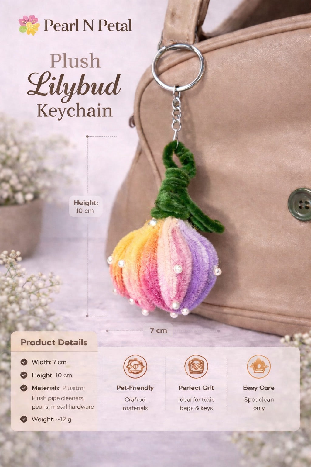 Tulip Keychain